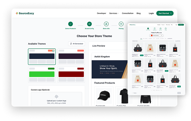 Dynamic Merch Store